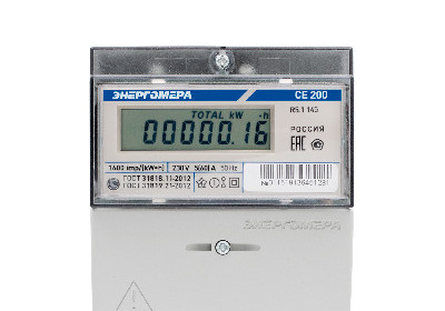 Счетчик электроэнергии однофазный CE200-R5.1