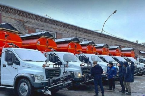 Кургандормаш выпустил партию комбинированных дорожных машин для поставки в Новосибирск