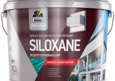 Силиконовая фасадная краска Dufa Premium SILOXANE