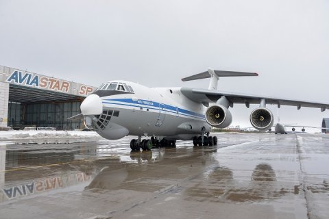 Очередной серийный самолет ил-76МД-90А передан в эксплуатацию