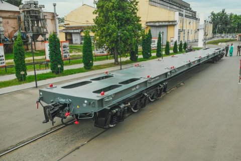 Скоростная железнодорожная платформа СТМ испытана на рекордной для России скорости 154 км/ч