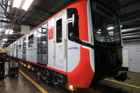 ТМХ передал Петербургскому метрополитену на испытания первый поезд «Балтиец»