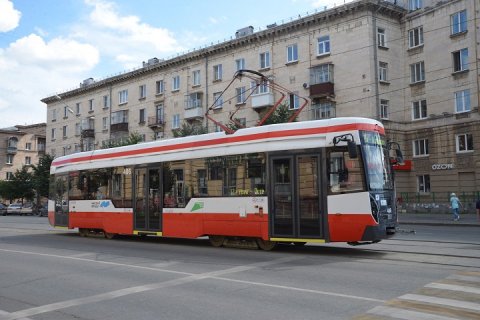 Уральский завод транспортного машиностроения поставил новые трамваи в Нижний Тагил