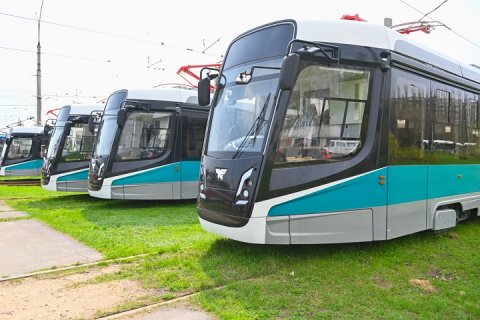 В Липецк доставлено 46 новых трамваев от Усть-Катавского вагоностроительного завода