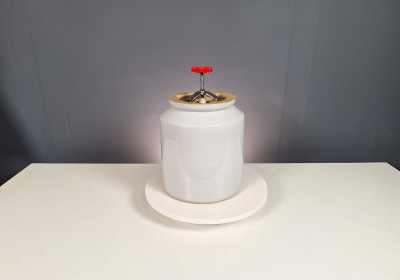 керамический (фарфоровый) размольный барабан