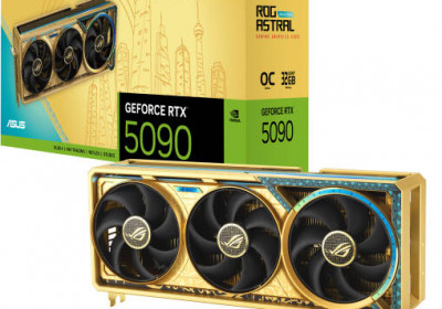 Bидеокартa АSUS RОG Аstrаl GеFоrcе RTХ 5090 Dhahab OC Еdition, 32 ГБ
