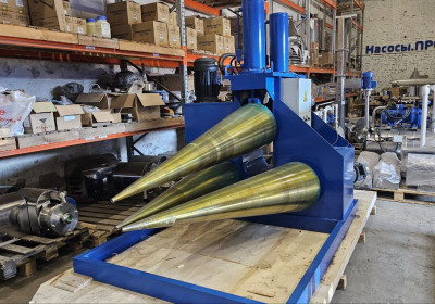 Конусные вальцы для прокатки конусов, воронок, цкт