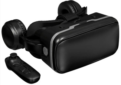 Bluetooth очки виртуальной реальности с наушниками и джойстиком