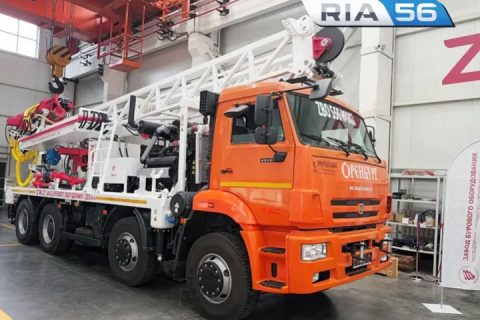 Презентация новой российской буровой установки ZBO S50 на платформе КАМАЗ