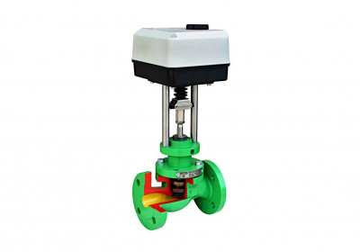 2-х ходовой регулирующий клапан с электроприводом АСТА Р223 ТЕРМОКОМПАКТ