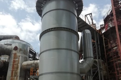 Модернизация на Дальнегорском ГОКе: новый абсорбер повысил производительность цеха серной кислоты