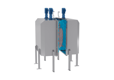 Бичевая машина для мойки туш