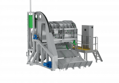 Халяльный ротационный забойный бокс для КРС