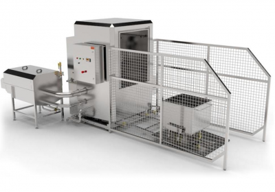 Машина мойки чан тележек ASP-MMCT-20