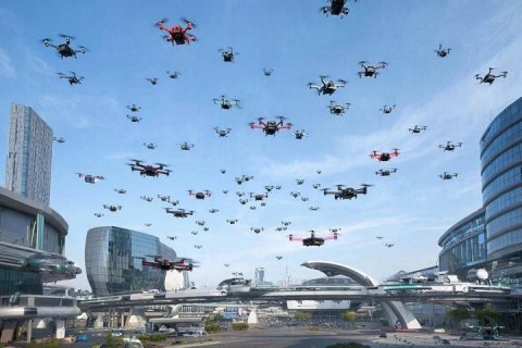 Студенты МАИ создают интеллектуальную систему управления роем дронов для автономных миссий Студенты МАИ создают интеллектуальную систему управления роем дронов для автономных миссий