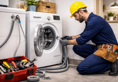 Подключение стиральной машины