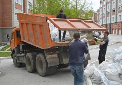 Вывоз мусора после пожара Нижний Новгород