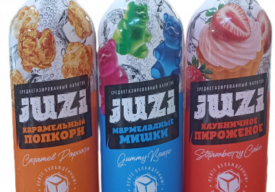 Натуральные лимонады JUZI на основе натуральных соков