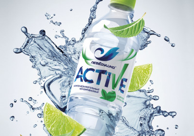 Вода со вкусом любимых фруктов и ягод Лебёдушка ACTIVE без газа. SportLock