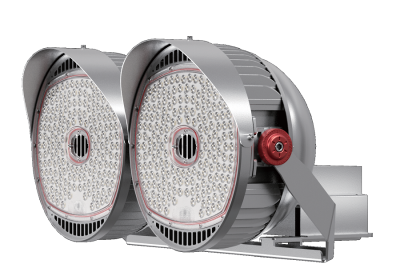 Мощный легкий мачтовый прожектор 2400 Вт, R350L-2400W-UN