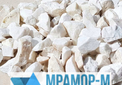 Мраморный щебень
