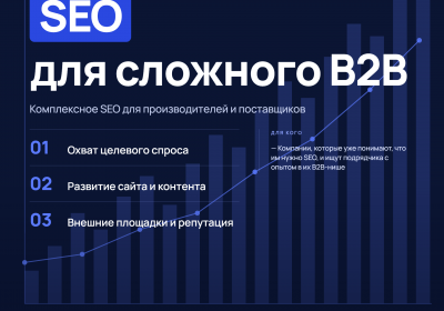 SEO для промышленных и B2B-сайтов