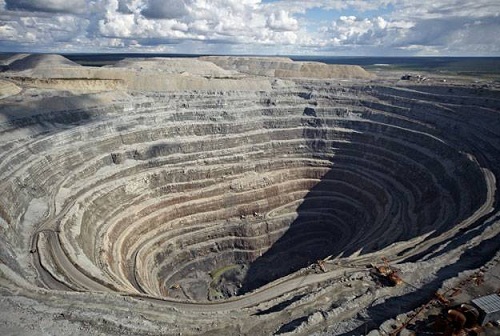 Добыча алмазов в России